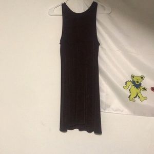 Spandex Dark Purple Dress